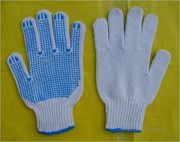 Gloves Blue Dip Large