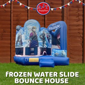 Frozen Water Slide Bounce House