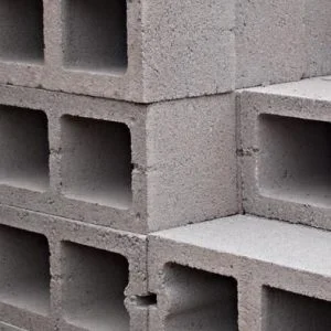 Cored Concrete Block